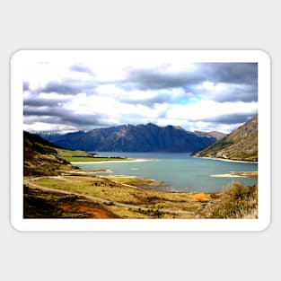 Lake Hawea New Zealand Sticker